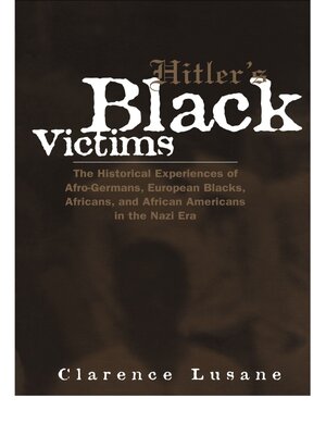cover image of Hitler's Black Victims